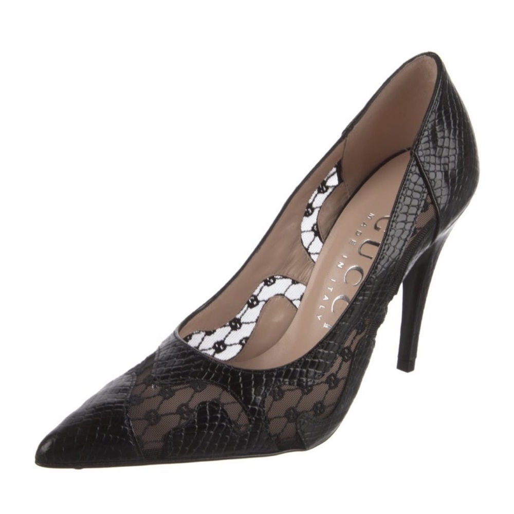 Gucci leather heels - Picture 3 of 5